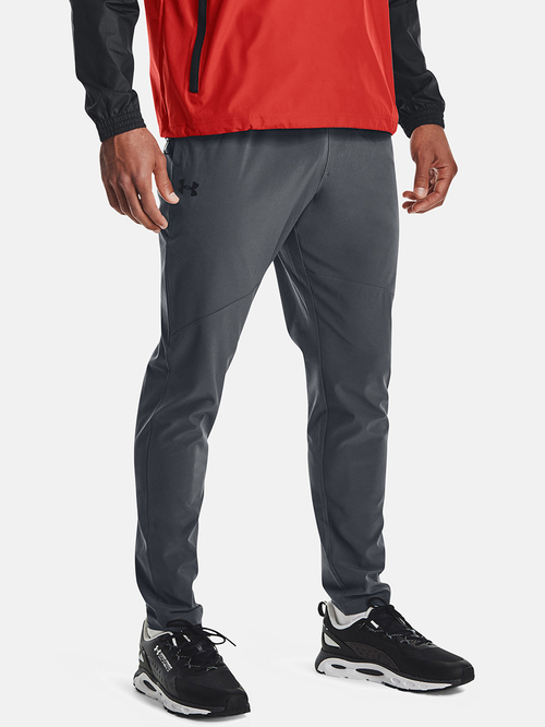 Buy Stretch Woven Track Pants with Inner Drawcord Charcoal For Men Styli Saudi