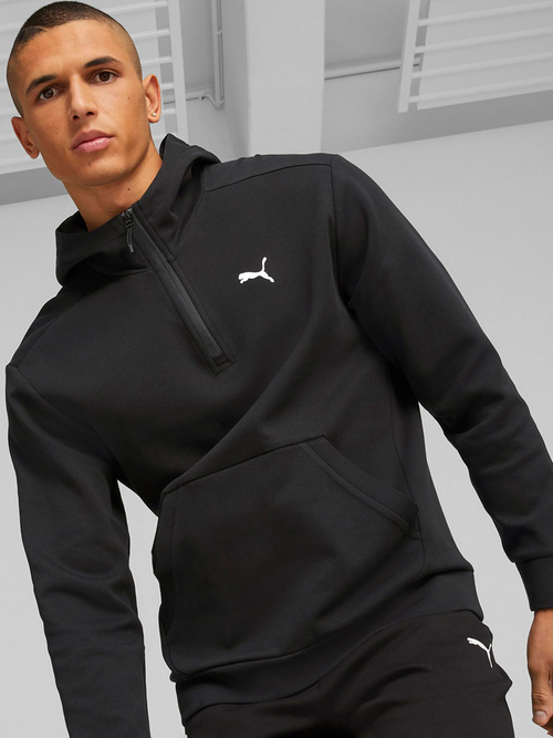 Buy RAD CAL Half Zip Hoodie Black For Men Styli Saudi