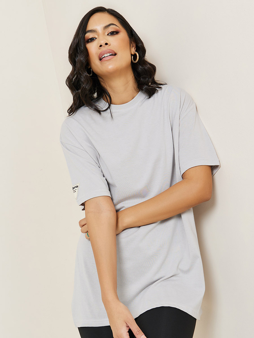 Longline t shirt womens shop