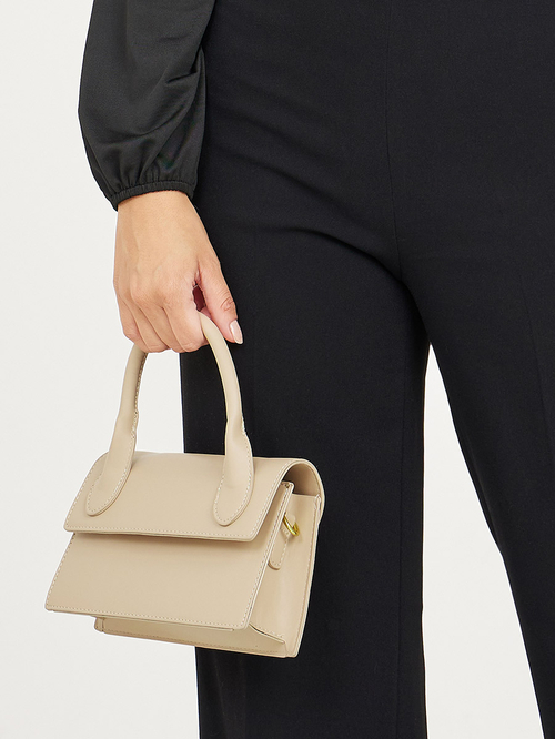 Front flap top handle bag online