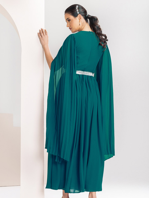 Embellished waist dress discount