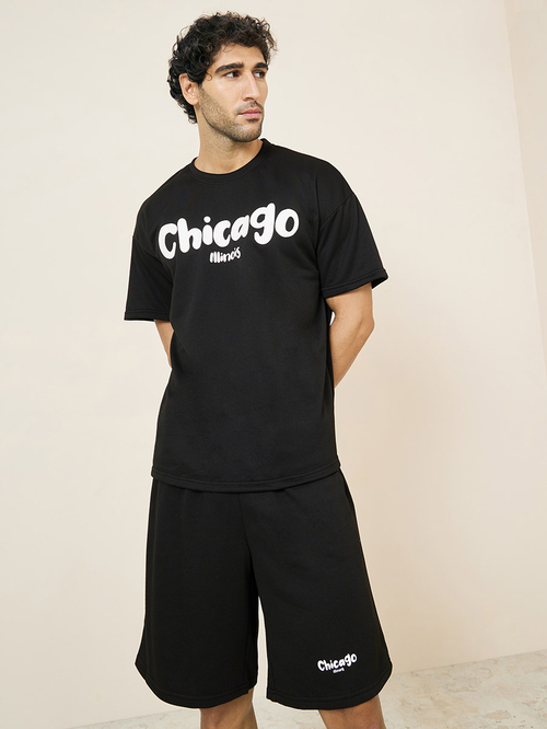 Black shorts co ord deals