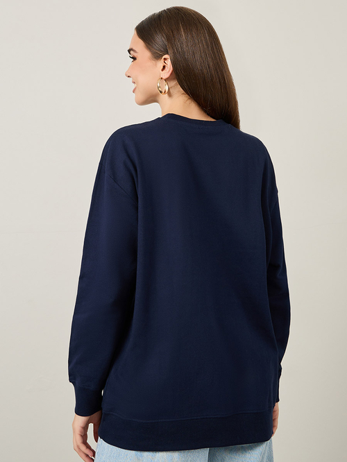 Embroidered sweatshirt womens outlet
