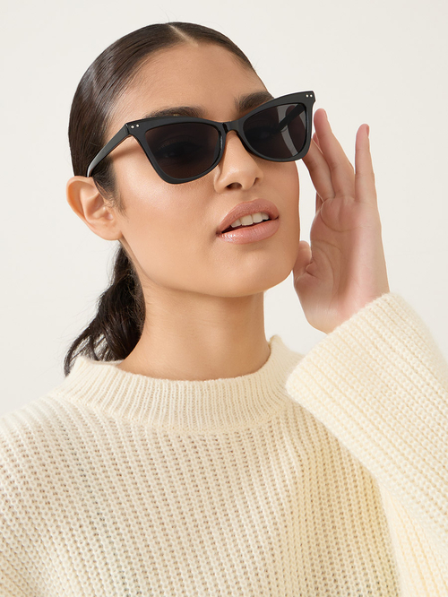 Buy Pointy Cat Eye Sunglasses Black For Default Category Styli Saudi
