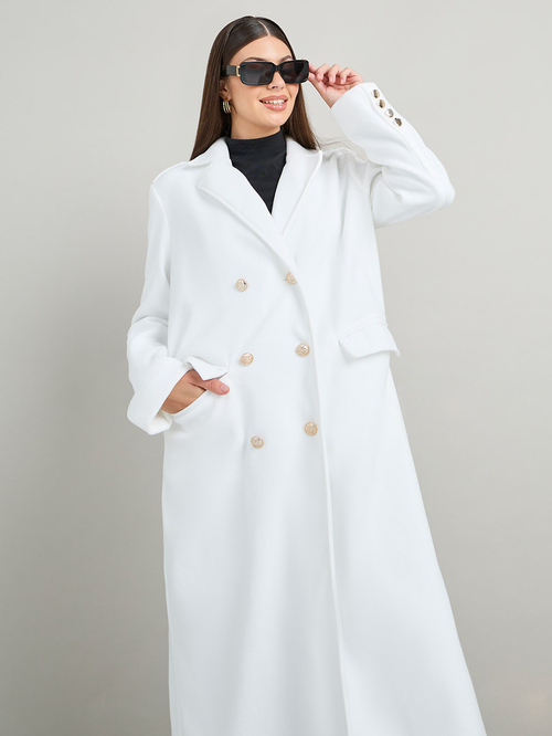 White midi coat new arrivals