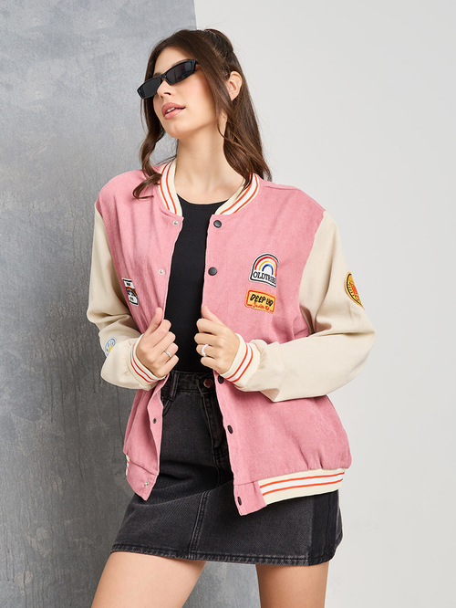 Corduroy varsity jacket hotsell
