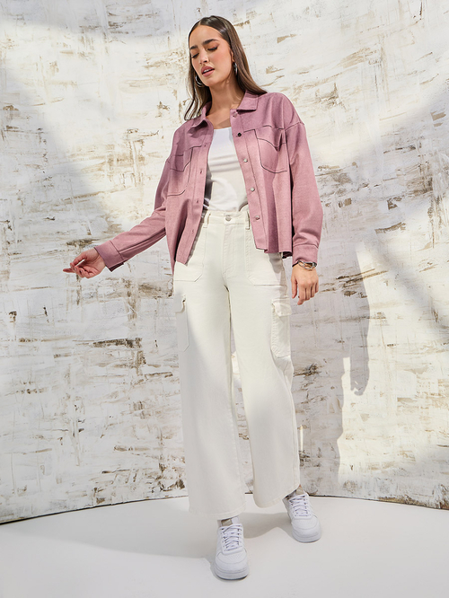 Suede look jacket discount