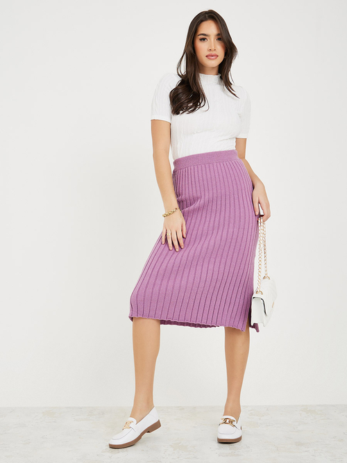 Purple skirt bodycon outlet