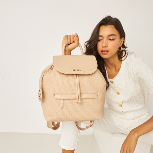 Backpack with drawstring closure deals