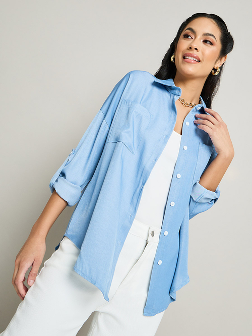 Longline shirt womens outlet