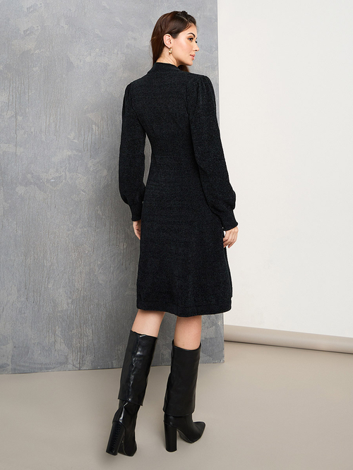 Knee length winter dresses clearance