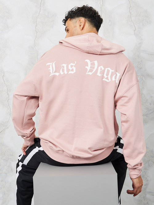Light pink oversized hoodie outlet