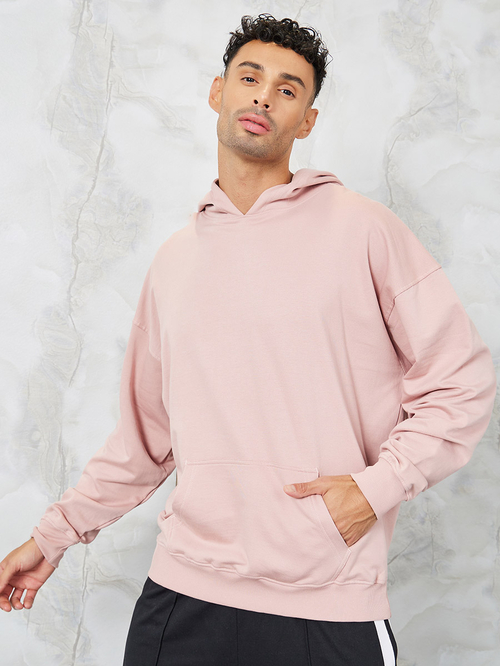 Hot pink oversized hoodie new arrivals
