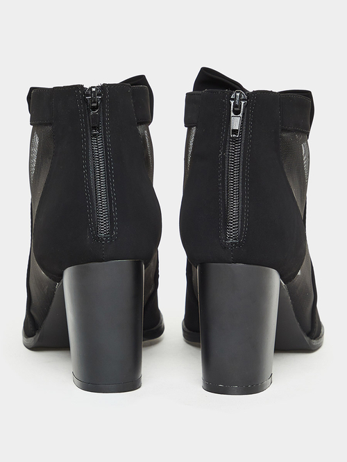 Buy Bow Embellished Block Heel Sandals Black For Women Styli Saudi
