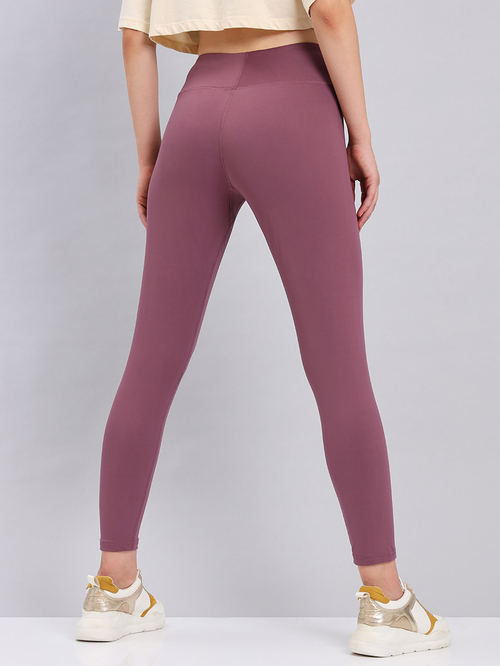 Purple lycra leggings online
