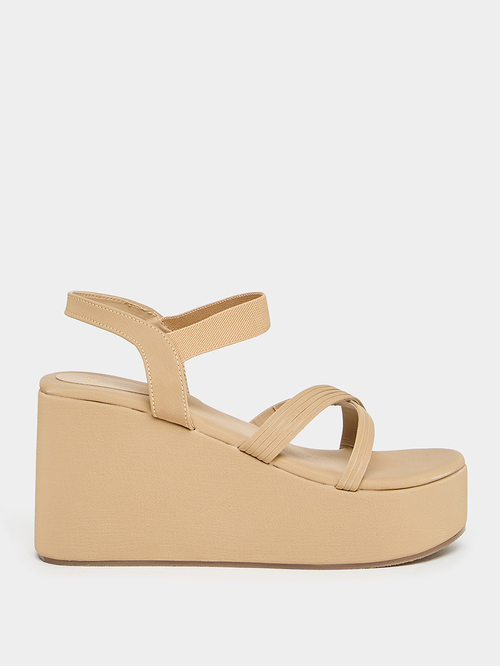 Beige sales dress sandals