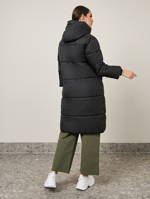 Oversized hooded padded coat shop