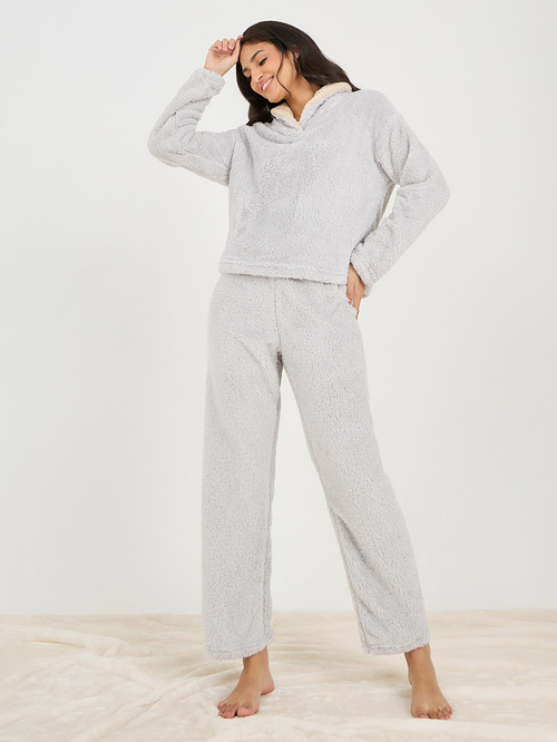 Lounge fleece top on sale