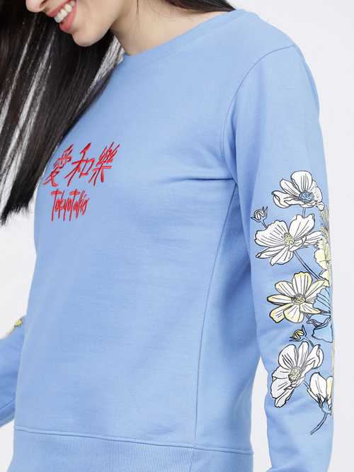 Graphic print sweatshirt online