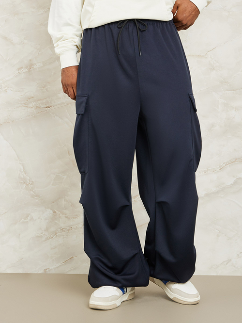 Wide cargo pants mens sale