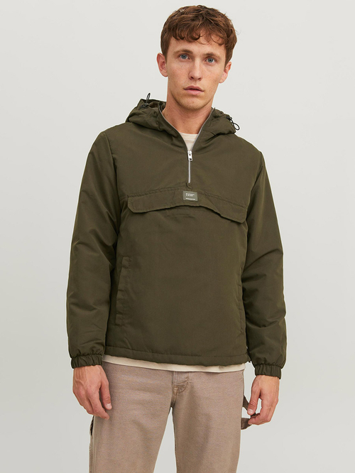 Half zip windbreaker jacket clearance