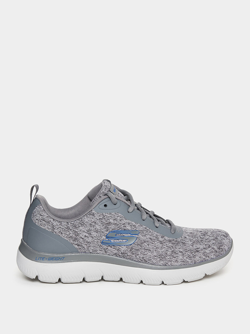Buy Summits Memory Foam Sneakers Charcoal For Men Styli UAE