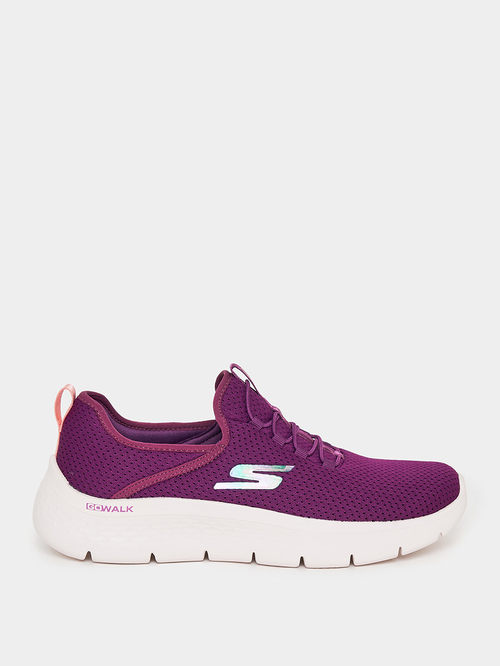 Buy Go Walk Flex Air Cooled Goga Mat Sneakers Maroon For Women Styli Saudi