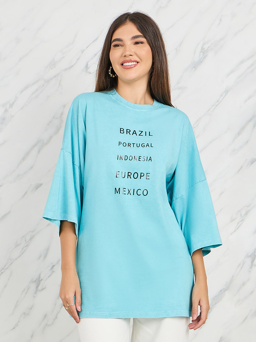 Longline t shirt indonesia store