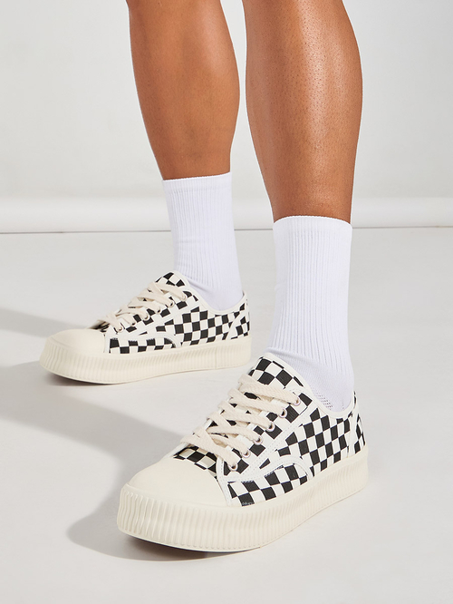 Flat sole sneakers on sale