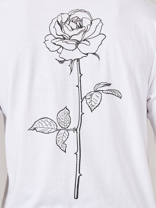 White t shirt rose new arrivals