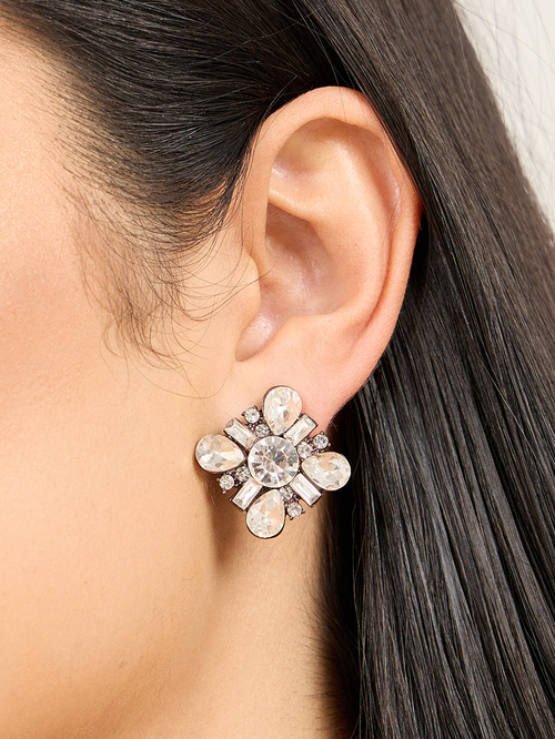 Faux stud earrings sale