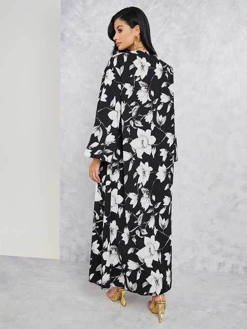 Long maxi kimono hotsell
