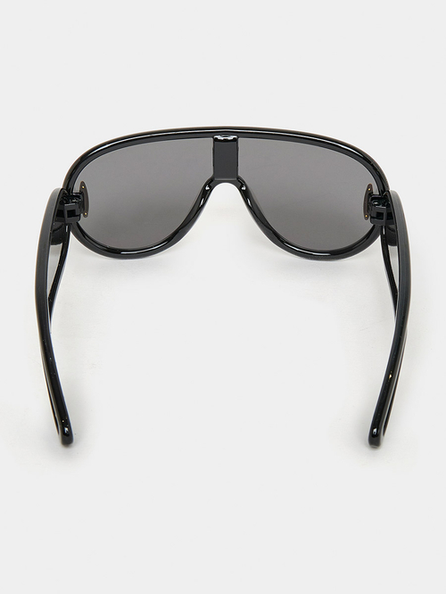 Retro shield sunglasses store