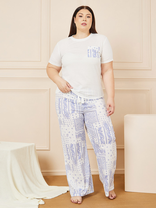 Plus size wide leg pyjamas clearance