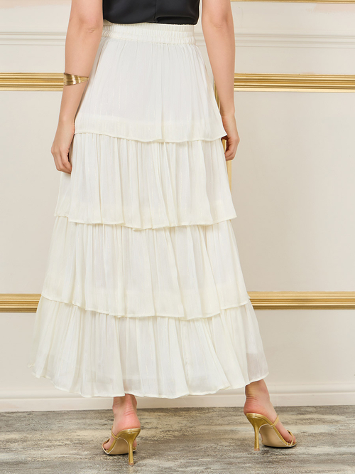 Flowy skirt layered 2025