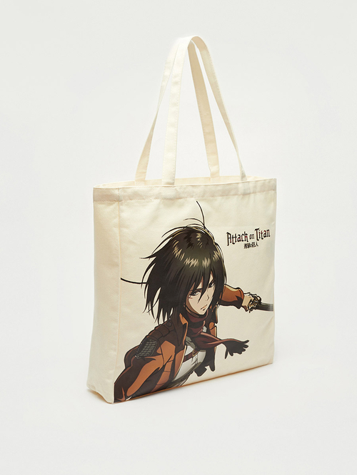 Attack on titan book bag outlet
