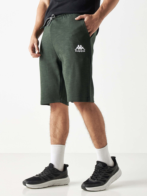Embroidered shorts men sale