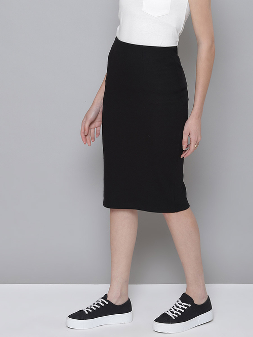 Black pencil skirt dubai store