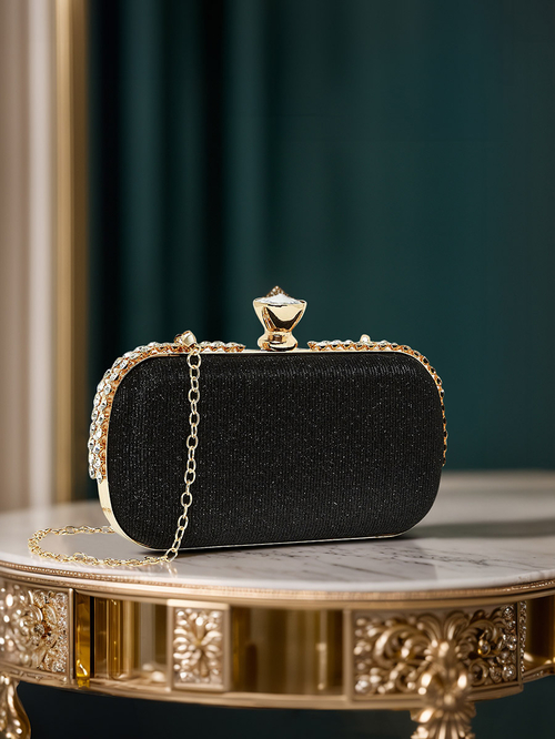 Embellished evening bag online