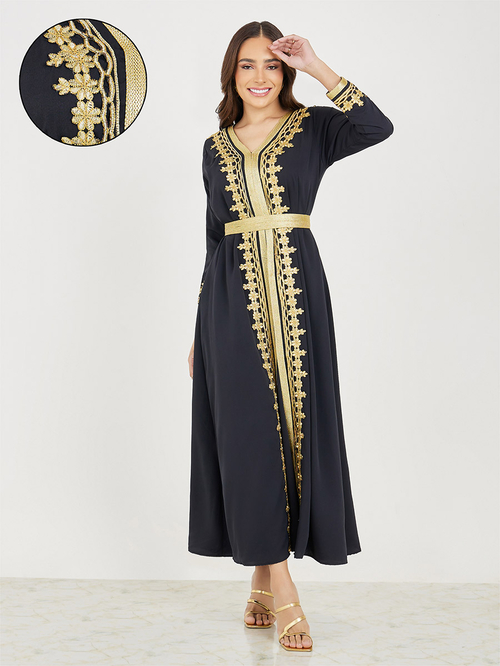 Embroidery kaftan 2025