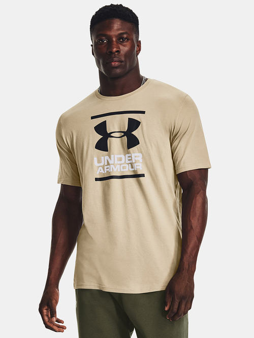 Khaki under armour t shirt outlet
