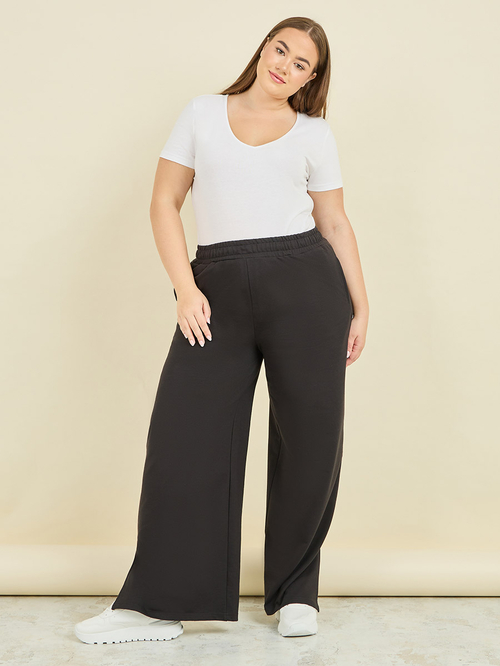 Joggers with side slits on sale