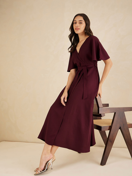 High neck kimono dress shop