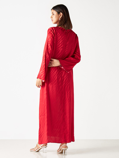 Floral print maxi dress with pockets best sale