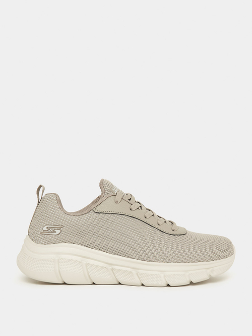 Skechers lace up sneakers mujer beige new arrivals