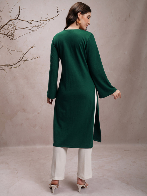 Straight fit kurta outlet