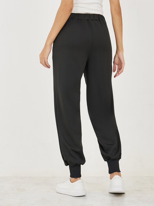 Cuffed ankle sweatpants sale