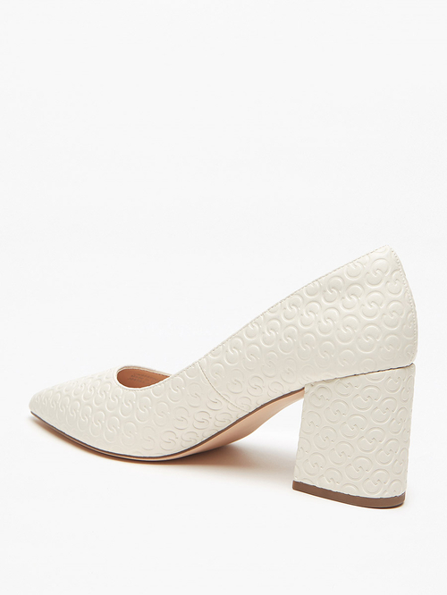 Slip on white pumps new arrivals