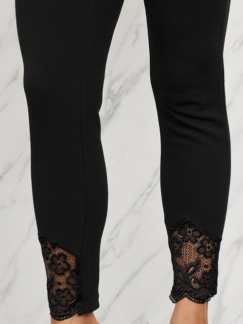 Lace back leggings outlet