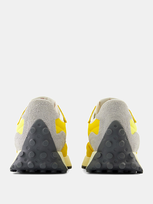 Buy 327 Colorblock Lace Up Sneakers Yellow For Men | Styli Saudi